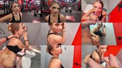 Stranger At The Gym Fucks Me Inside The Bathroom - Lily Cute [FullHD 1080P]  