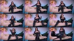 Miss Sophia Truee - Cum Eating Cuck - Sophia Truee has you kneel as she humiliates your lowly position as a denied beta cuck destined to lick alpha cum off her leather boots [FullHD 1080P]  