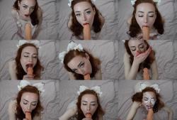 Rita Peach - Kittens First Blowjob [FullHD 1072P]  