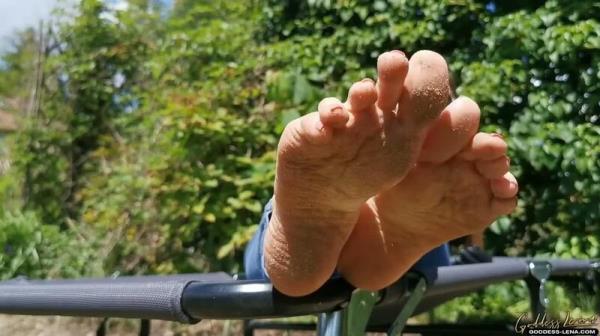 Goddess_Lena - Schmutzige fu?e, du musst immer noch lecken [HD 720P]  - MyDirtyHobby