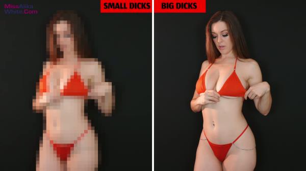 Miss Alika White - Small Dicks Get Pixels [4K 2160P]  