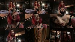 Femdom Puppy Play - Mistress Adreena Double Cages Her Hubby [FullHD 1080P]  