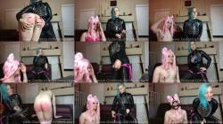 Goddess Lilith - Goddess Lilith and Bimbo Minx 1-HOUR LIVE BDSM Session [FullHD 1080P]  