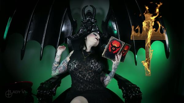Satanatrix - The Black Tithe - Devotional Masturbation Ritual 4K - Lady Vi [4K 2160P]  