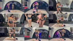 Femdom For Fun - Mistress Iside, Sibilla Domina - Two Merciless Mistresses Trample Their Helpless Slave Into The Floor [FullHD 1080P]  