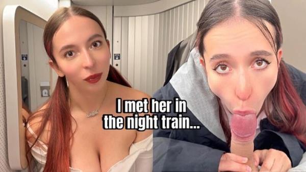 CyberlyCrush - I Met Desperate Girl in the Night Train.. She Loves Risky Public Sex in the Cable Way [FullHD 1080P]  