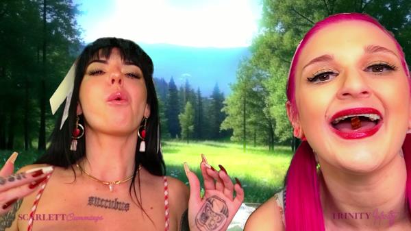 Scarlett Cummings - Giantess Picnic Eating Tiny Men [FullHD 1080P]  