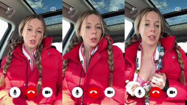 Nadia Foxx (nadiafoxx69) - Naughty Car Facetime [FullHD 1080P]  - OnlyFans