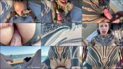 Aja-Moon - Dreist - Ich mach es das erste mal am Strand [FullHD 1080P]  - MyDirtyHobby