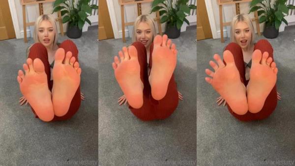 ariesiagray (ariesia, ari baby, realariesia, tysria, Ari Grey) - Foot JOI With Countdown [FullHD 1080P]  - OnlyFans