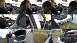 HornyRoxy - Motor kaltgepisst - Natursekt an der Bundesstra?e [FullHD 1080P]  - MyDirtyHobby