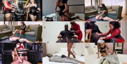 DOMINAFIRE - Femdom Bondage Compilation [HD 720P]  