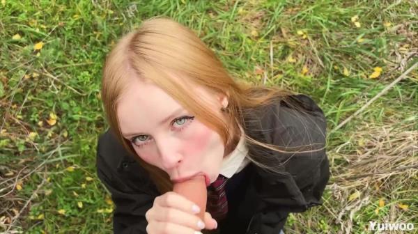 Yuiwoo - Petite Classmate Was Punished for Skipping Classes with a Large Portion of Cum on Her Cute Face [FullHD 1080P]  - OnlyFans