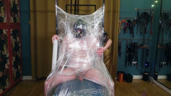 Countess Diamond - Cling Film Bondage and Orgasm Control Predicament [FullHD 1080P]