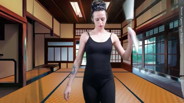 Sage Eldritch - Nude Nunchuck Training with Secret Agent Sage [FullHD 1080P]  