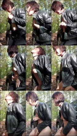 JulieEroticDress - MILf hat nackten orgasmus auf dem parken [HD 720P]  - MyDirtyHobby