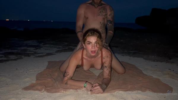 Lems7 (Emily Oram) - Fuck At The Beach [FullHD 1080P]  - OnlyFans