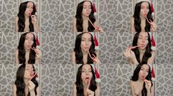 TheTinyFeetTreat - ASMR - Candy Cane Sucking [FullHD 1080P]  