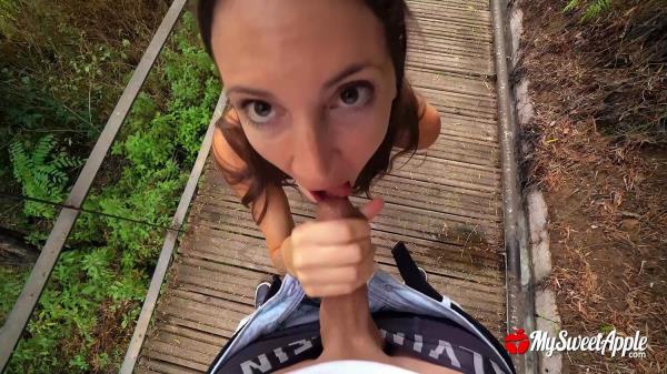 MySweetApple - Facial and Swallow Compilation [FullHD 1080P]  - Unknown