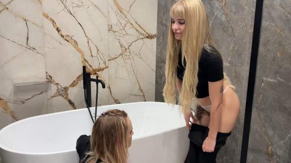 Petite Princess Femdom: Pregnant Bitch Licks And Sucks Anus Of Mistress Dorimills - Lezdom Rimjob [FullHD 1080P]  