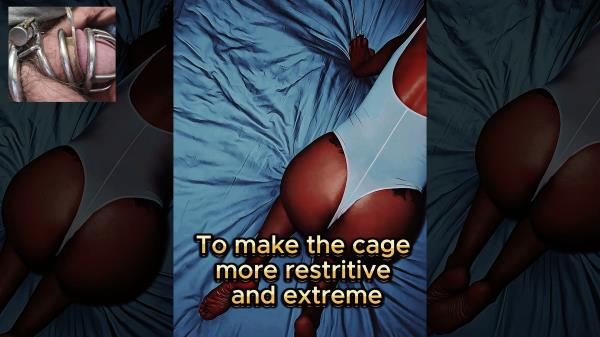 Ballbusting Bianca - Dominabianca - Ass Cleaner Erupts In Chastity [4K 2160P]  