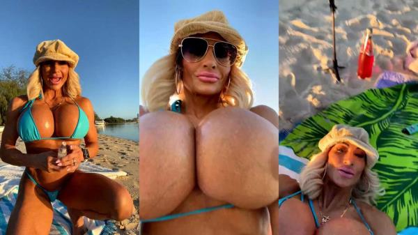 Aussiemusclebarbie/Taylor G - Beach [HD 720P]  - OnlyFans