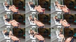 World Goddess - GODDESS ZEPHY - Restrained pussy licker! [FullHD 1080P]  