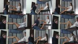 Women in Charge - Gagging on her feet - Mistress Amanda [FullHD 1080P]  