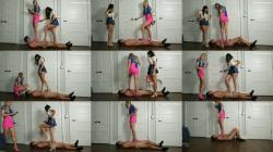 Brat Princess 2 - Amber and Ava Rowen - Trial Trample for New Slave 4K [4K 2160P]  