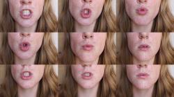 LittleRedheadLisa - Lips Close Up #2 [HD 720P]  