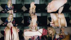 Vendstaculotte - worship of the feet of a eous and bossy blond woman [FullHD 1080P]  