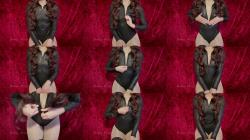 TheVelvetGoddess aka Goddess Velvet - Obey My Zipper JOI Leather Bodysuit Edging Game [FullHD 1080P]  