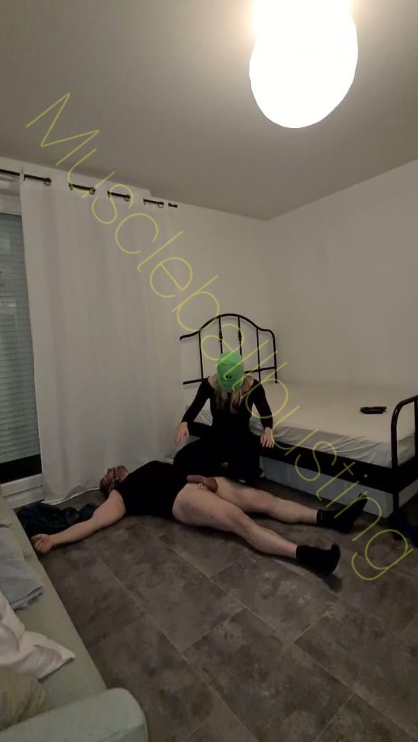 Muscle Ballbusting - Miss Xoeani Kicks My Balls Clip 1 [HD 720P]  