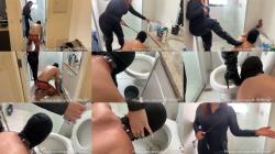 Evil Lohan aka Mistress Lohan - I Brought A House Slave To Clean My Friend�s Bathroom! [FullHD 1080P]  