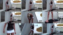 Princess Paris - Outdoor teen trampling [HD 720P]  