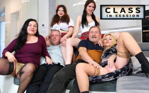 Various - Teachers & Students Orgy P1 [FullHD 1080P]  - GrandParentsX