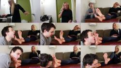 Bambi Femdom Fantasies - Bella's Dirty Party Feet Worship [FullHD 1080P]  