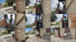 Erika_Preziosi - High Heels und Strumpfe in der Alten Burg [FullHD 1080P]  - MyDirtyHobby