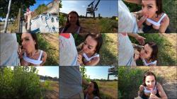Julia-Exclusiv - Publicblowjob am Wasser - Alle konnten es sehen [FullHD 1080P]  - MyDirtyHobby