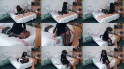 Squeeze N Smother - Masked Ebony Dom Makes Headscissors And Other Punishments [FullHD 1080P]  