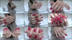 Lady_Victoria_Valente - Rote fingernagel WICHsanleitung Teil 2 [FullHD 1080P]  - MyDirtyHobby