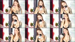 ASMR_Amy - Frech lecken - Nasse Mundgerausche und knabbern [FullHD 1080P]  - MyDirtyHobby