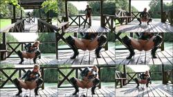 GinaTomic - Pissen im Pavillon [FullHD 1080P]  - MyDirtyHobby