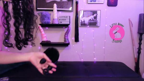 LittleBunnyB - Hairy Bush Butt Plug and Tentacle Fuck [HD 720P]  