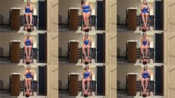 WorshipAriana - Pinned Under My Chair - Face Trampling Foot Gagging Humiliation [FullHD 1080P]  