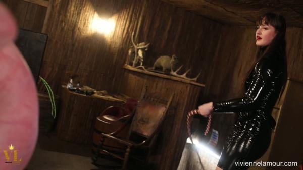Vivienne l'Amour - Painful Pegging In Stocks [HD 720P]  