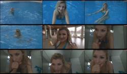 Teeny-Winnie18 - Oeffentlichen Schwimmbad Blowjob [FullHD 750P]  - MyDirtyHobby