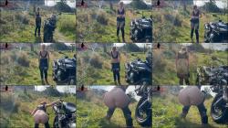 Bikergirl_97 - Hei?e Mini Pisse auf Motorradtour [FullHD 1080P]  - MyDirtyHobby