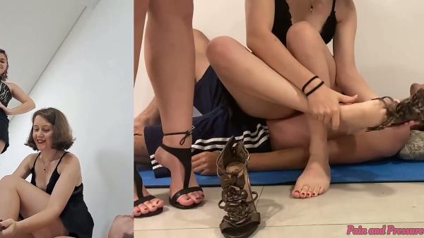 Pain And Pressure - 51 Anya And Beatriz Crushing And Trampling With High Heels Part 2 Of 2 [FullHD 1080P]  