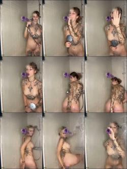 SallyDinosaur - Shower Bonus - Beim Duschen den Dildo geblasen [4K 1446P]  - MyDirtyHobby